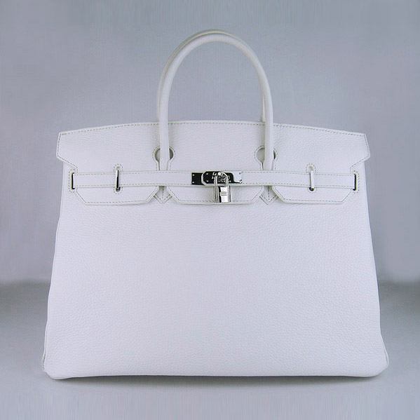 Replica Hermes Birkin 40CM Togo Bag Light White 6099 Online